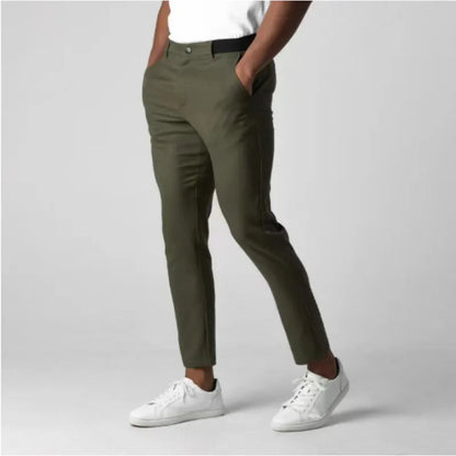 Men's Clothing Japanese Style Youth Business All-match Cotton Trousers WEM Support (www.WEM.support)