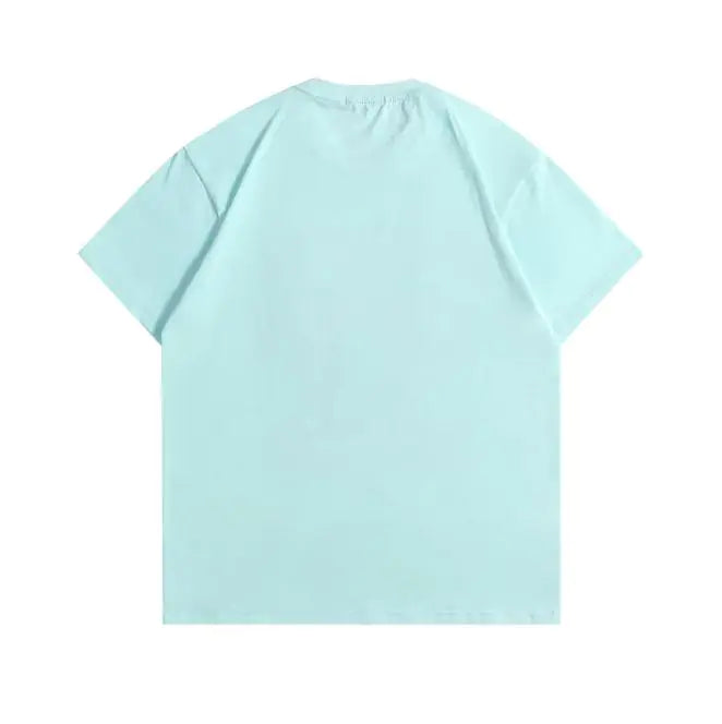 Hawaiian Island Pattern Couple Loose Casual T-Shirt HejK.com Marketplace LLC