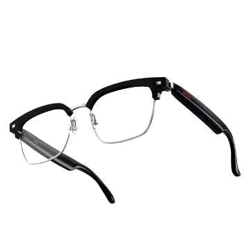 Óculos Inteligentes com Microfone Integrado, Alto - falantes, Toque e Assistente de Voz para Música - Catch Cards