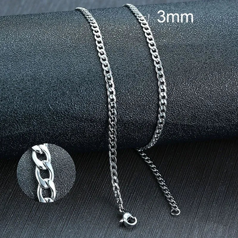 Stainless Steel Basic Thin Chain WEM Support (www.WEM.support)
