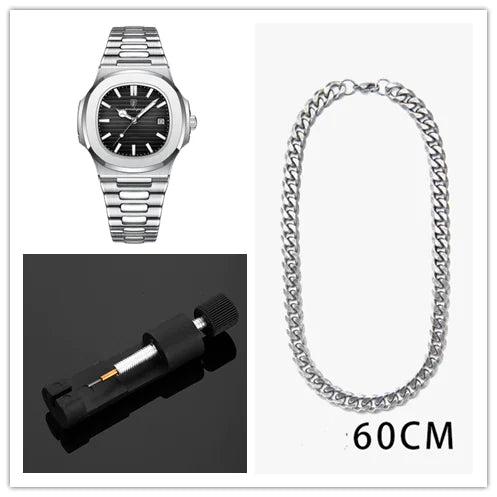 Waterproof Men's Quartz Watch WEM Support (www.WEM.support)