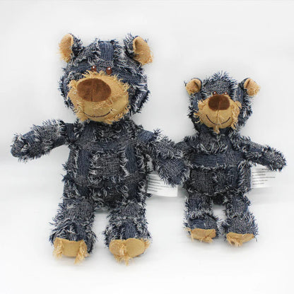 Bear Plush Squeaky Chew Toy WEM Support (www.WEM.support)
