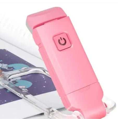 LED USB Rechargeable Book Reading Light WEM Support (www.WEM.support)