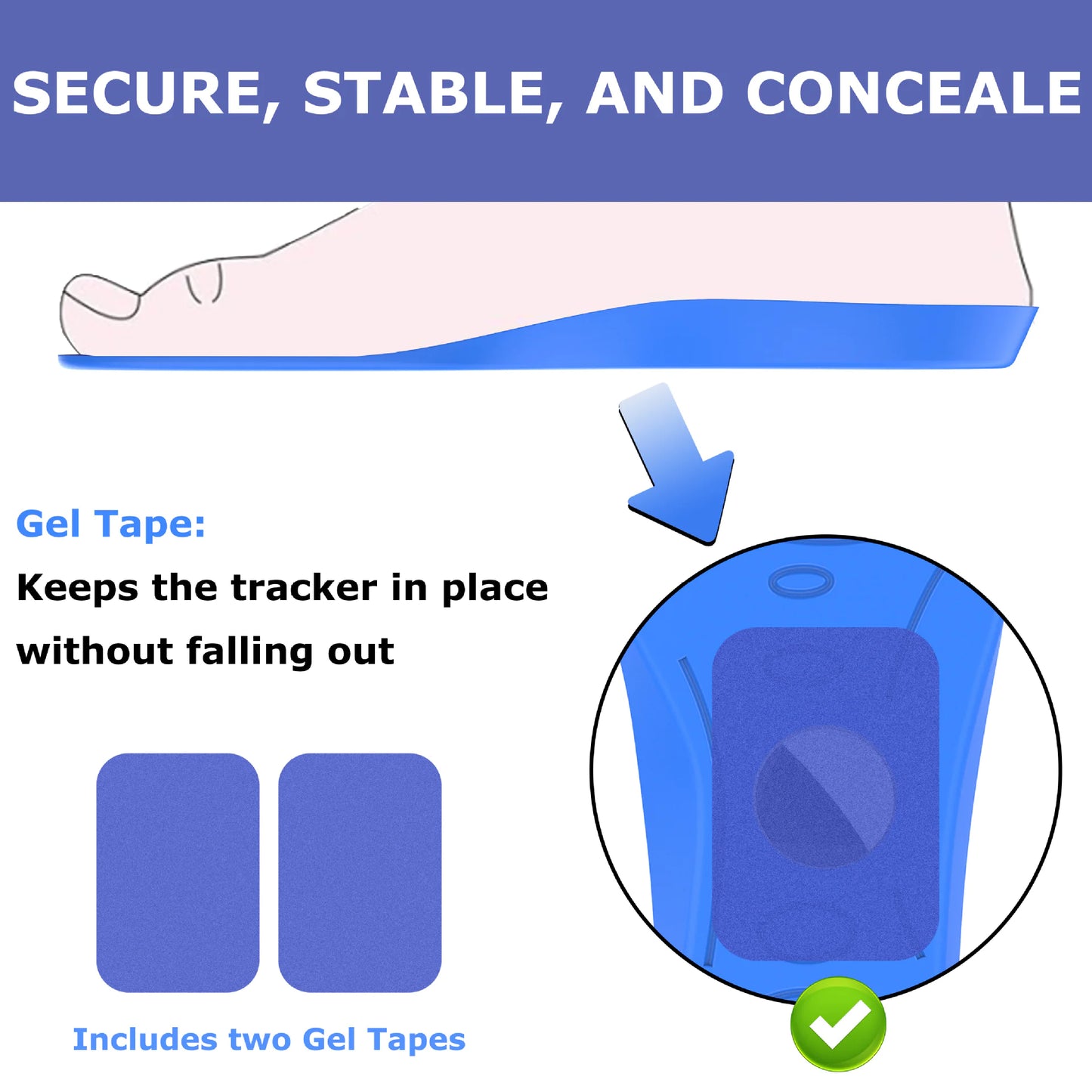 Palmilha Airtag – Proteção Antiperda