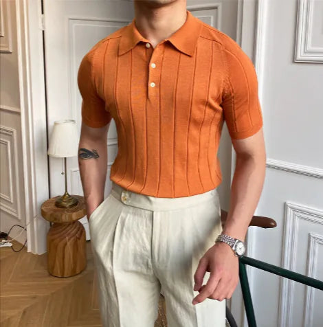 Men's Slim-Fit Polo Shirt HejK.com