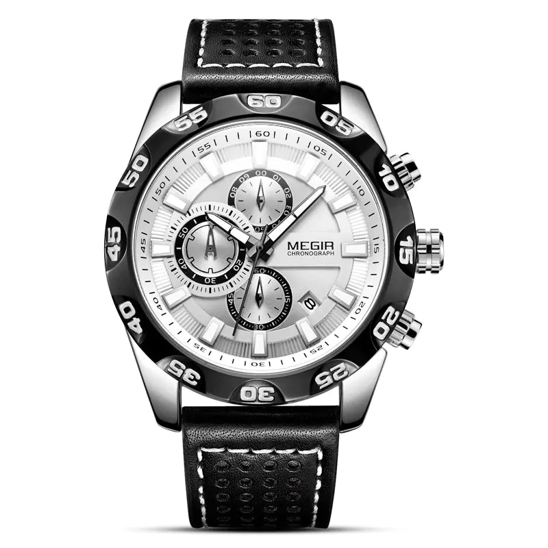 Fashionable Multifunctional Quartz Sports Watch for Men