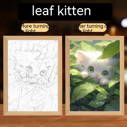 Glowing Pet Decorative Paintings WEM Support (www.WEM.support)