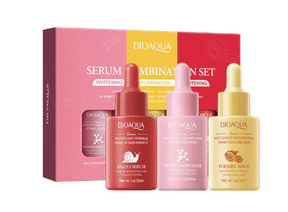 BIOAQUA A-Hyaluronic Acid Face Serum - Advanced Skin Care Set (3pcs) WEM Support (www.WEM.support)