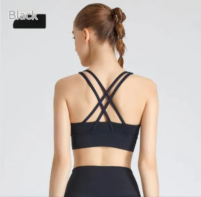 SculptFit Women's Cross-Back Fitness Vest WEM Support (www.WEM.support)