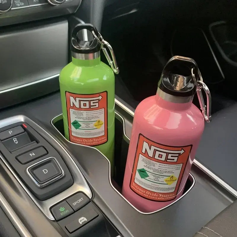Car NOS Nitrogen Water Bottle WEM Support (www.WEM.support)
