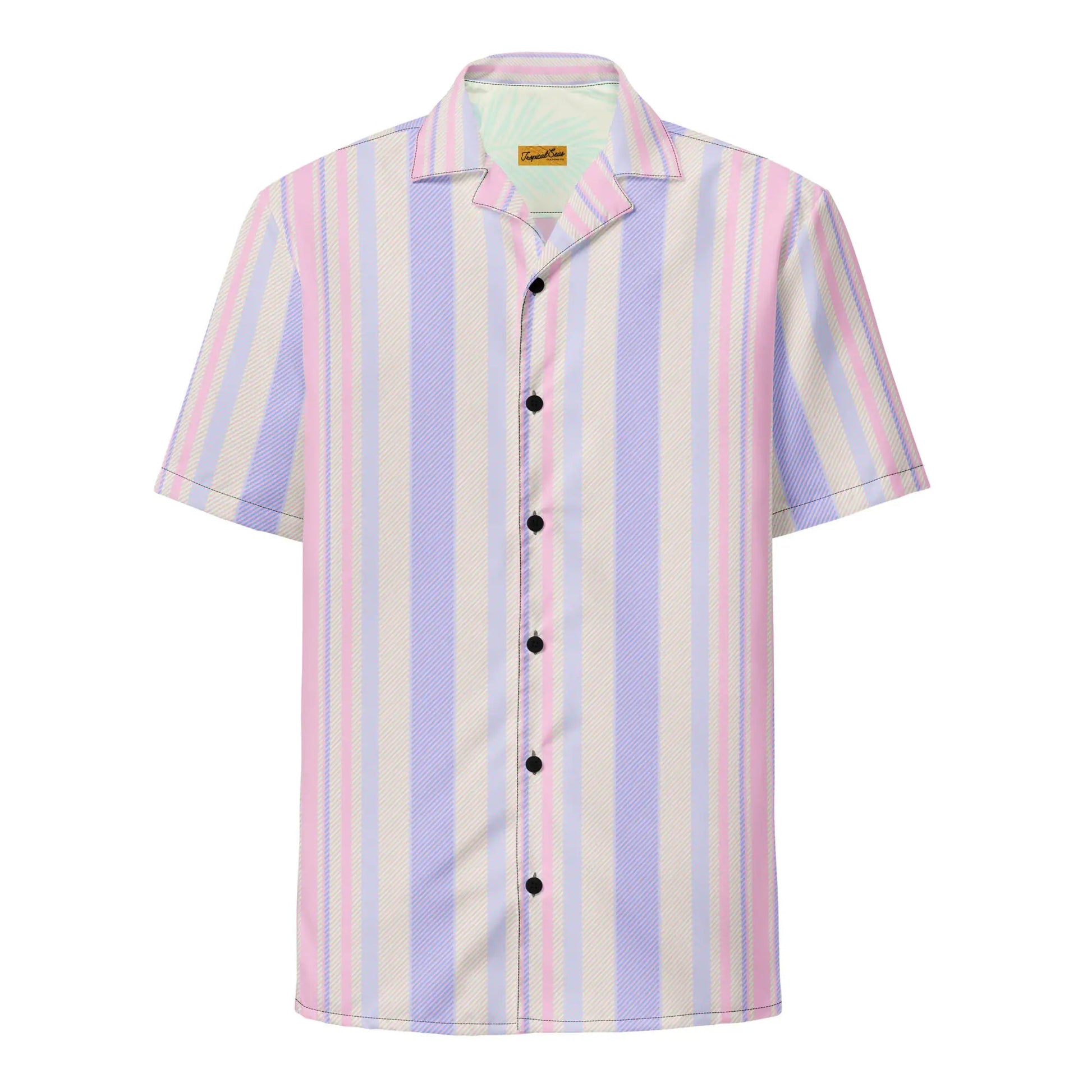 Sunset Serenade Performance Button Down Shirt - Brinks Island Collection WEM Support (www.WEM.support)