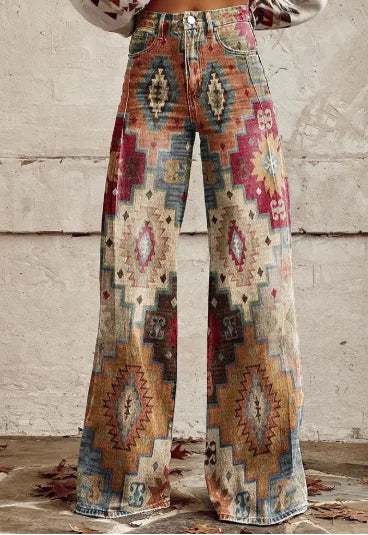 Aurelia Retro Flared Pants para Mujer HejK.com Marketplace LLC