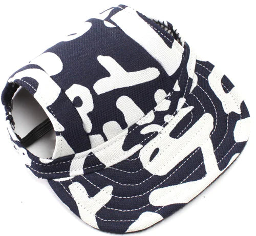 Small Dog Canvas Baseball Hat
