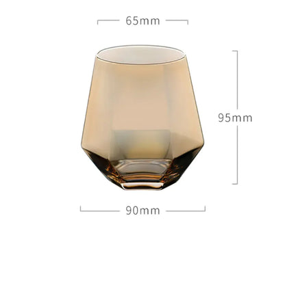 Six-Row Glass Cold Water Bottle