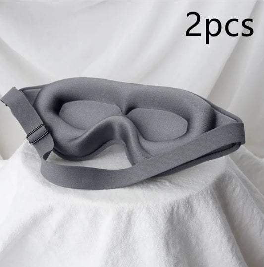3D Contoured Sleeping Eye Mask WEM Support (www.WEM.support)