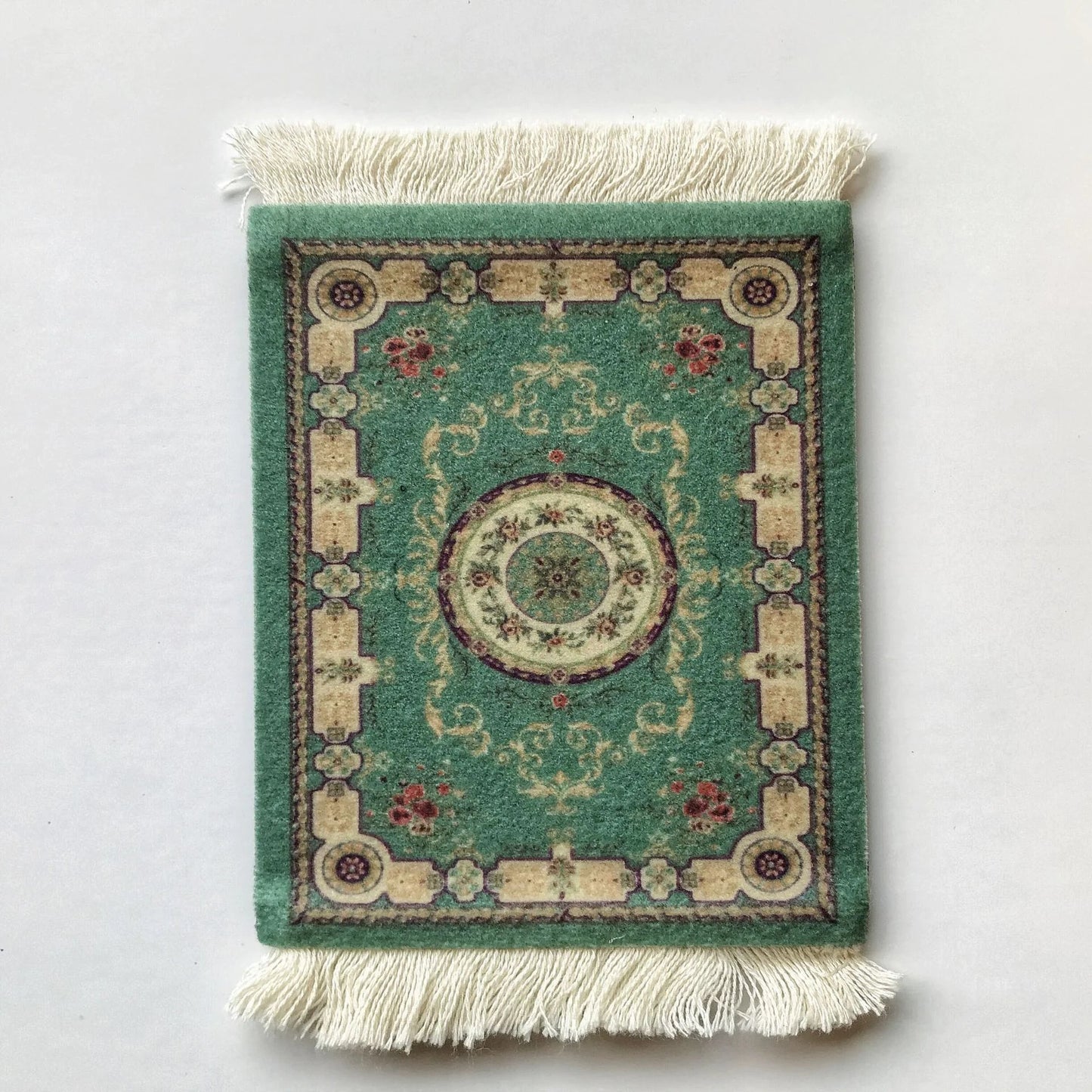 Persian Carpet Mouse Pad & Coasters: Vintage Elegance - Catch Cards