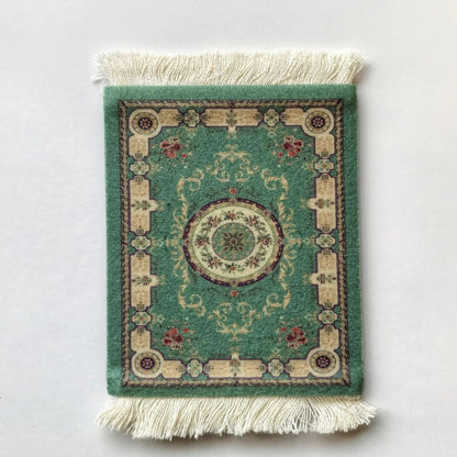Persian Carpet Mouse Pad & Coasters: Vintage Elegance - Catch Cards