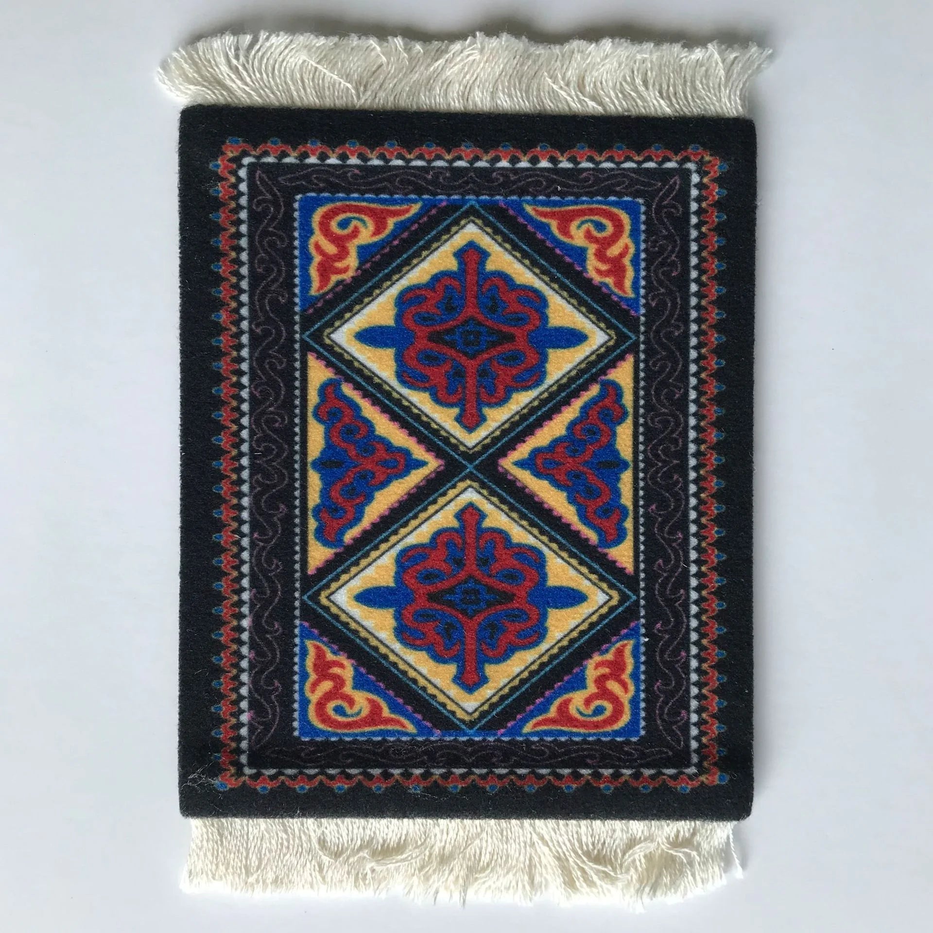 Persian Carpet Mouse Pad & Coasters: Vintage Elegance - Catch Cards