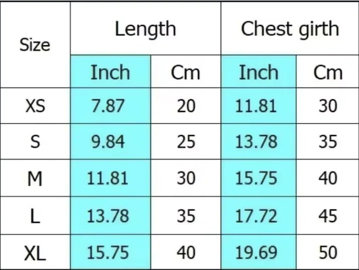 Pet autumn and winter warm clothes - Catch Cards