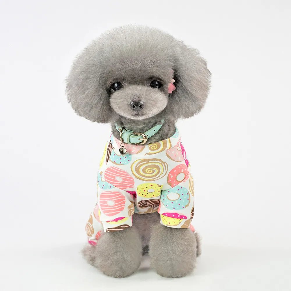 Pet Soft Cotton Jumpsuits - Catch Cards