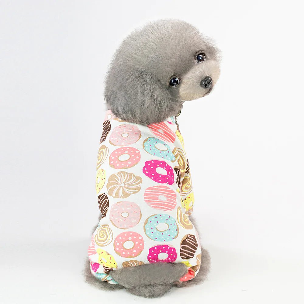 Pet Soft Cotton Jumpsuits - Catch Cards