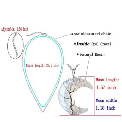 Pingente Lua Árvore da Vida - Catch Cards