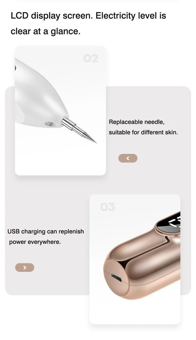 Plasma Pen Laser Tattoo Mole Removal - Catch Cards