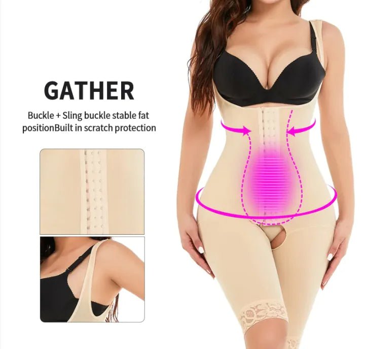 Plus Size Breasted Corset - Catch Cards