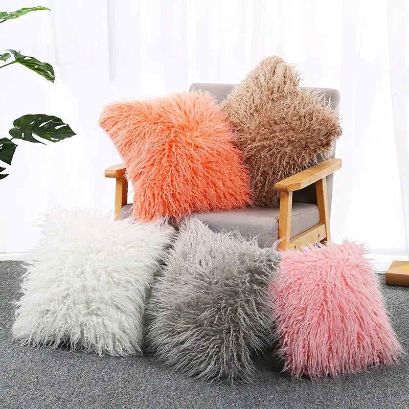 Plush Ins - Style Cushion Cover in Solid Color (Wholesale) - Catch Cards