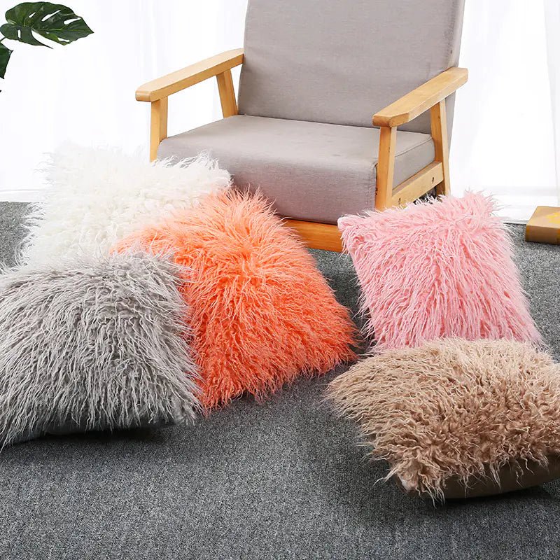 Plush Ins - Style Cushion Cover in Solid Color (Wholesale) - Catch Cards