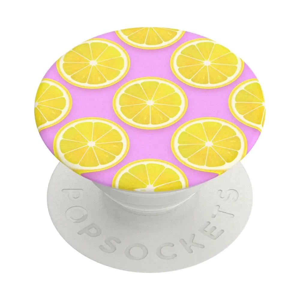 PopSockets Phone Grip with Expanding Kickstand, Fruit Pattern - Pink Lemonade - Catch Cards
