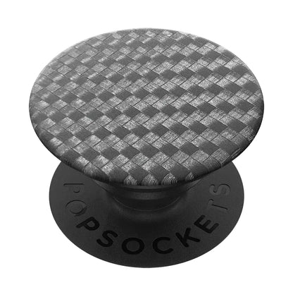 PopSockets Phone Grip with Expanding Kickstand, White on Black - Catch Cards
