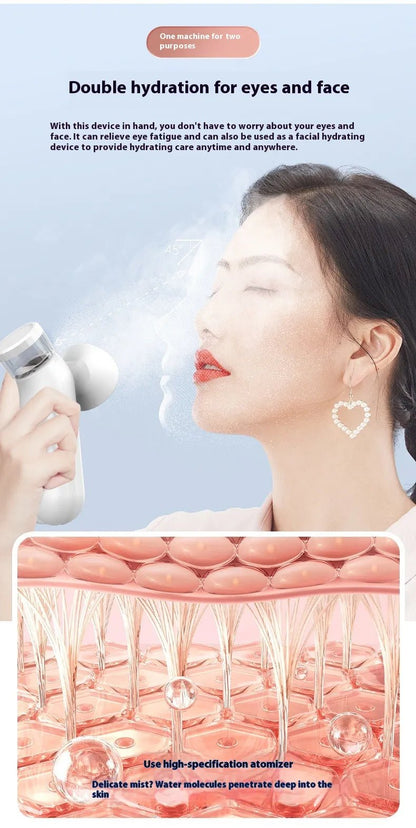 Portable Cold And Hot Compress Eye Atomization - Catch Cards