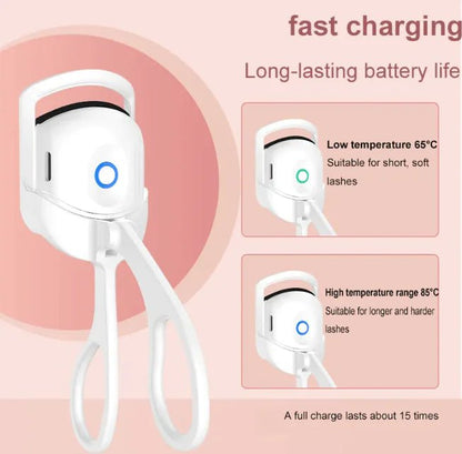 Portable Electric Heated Eyelash Curler - Catch Cards