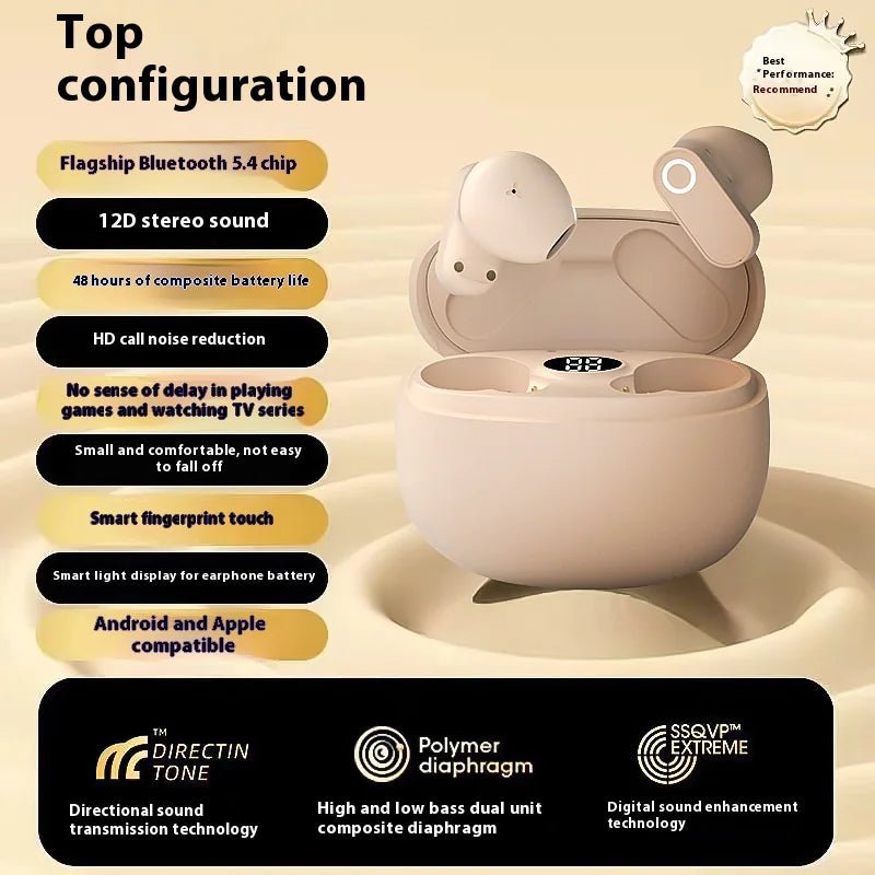 Portable Home Long Battery Life Sports Ear Hook Bluetooth Headset - Catch Cards