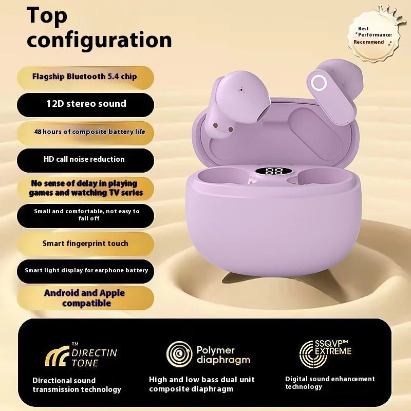 Portable Home Long Battery Life Sports Ear Hook Bluetooth Headset - Catch Cards