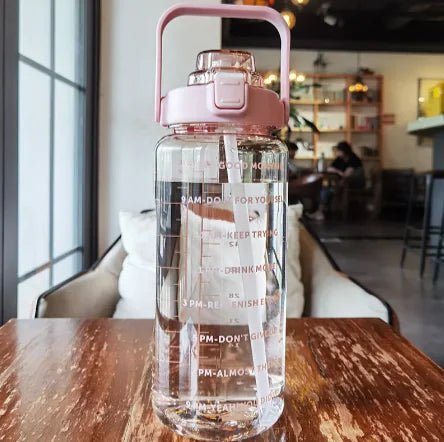 Portable Large Plastic Water Bottle - Catch Cards