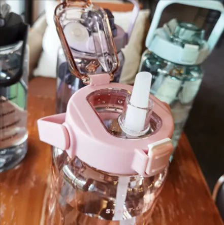 Portable Large Plastic Water Bottle - Catch Cards