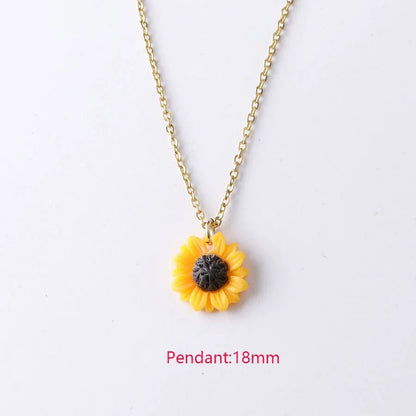 Sunflowers Necklace WEM Support (www.WEM.support)