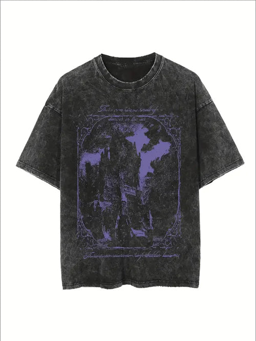 Printed Short - Sleeve Shirt - Catch Cards