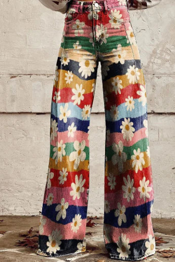 Aurelia Retro Flared Pants para Mujer HejK.com Marketplace LLC