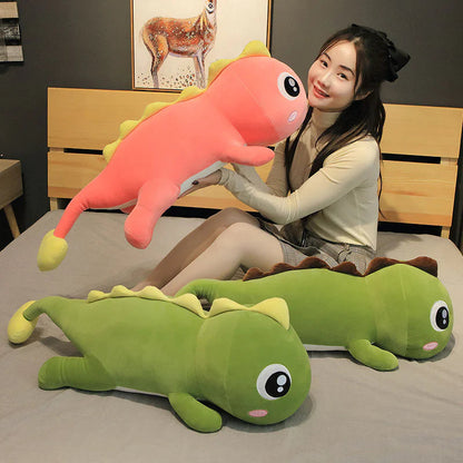 Dinosaur sleeping large pillow HejK.com
