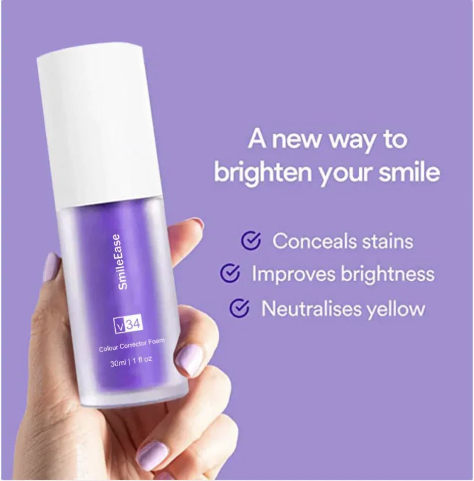 Purple Teeth Whitening Toothpaste - Catch Cards