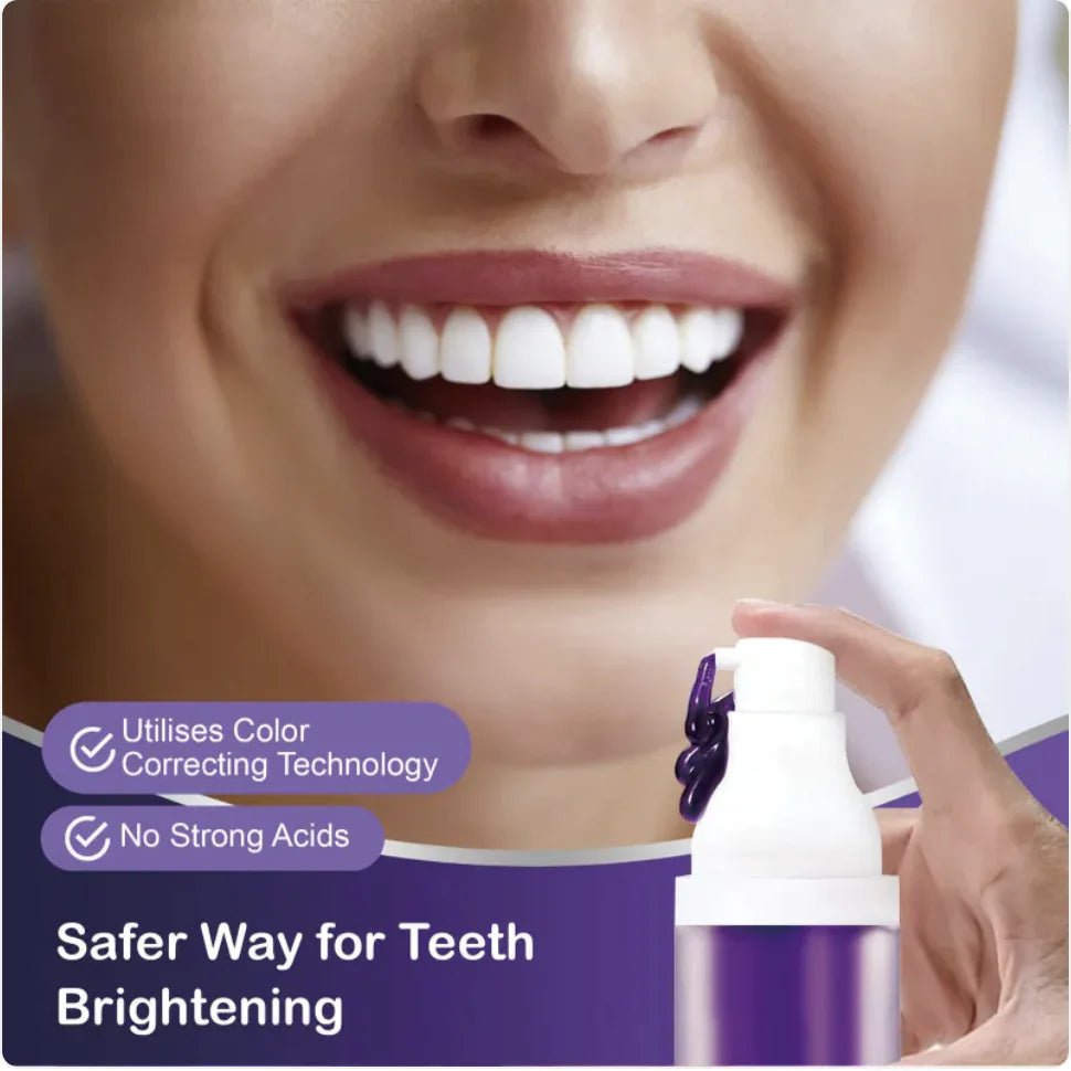 Purple Teeth Whitening Toothpaste - Catch Cards