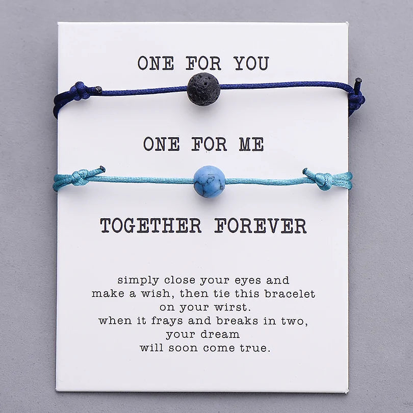 Natural Stone Bead Bracelet WEM Support (www.WEM.support)