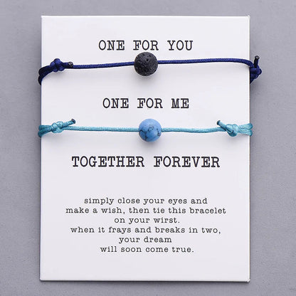 Natural Stone Bead Bracelet WEM Support (www.WEM.support)