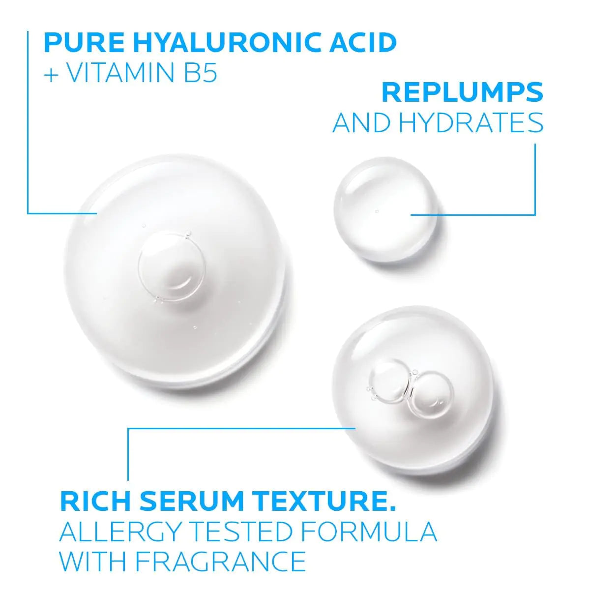 La Roche-Posay Hyalu B5 Pure Hyaluronic Acid Serum for Face, with Vitamin B5, Anti-Aging Serum for Fine Lines and Wrinkles, Hydrating Serum to Plump and Repair Dry Skin, Safe on Sensitive Skin 1 Fl Oz (Pack of 1) WEM Support (www.WEM.support)