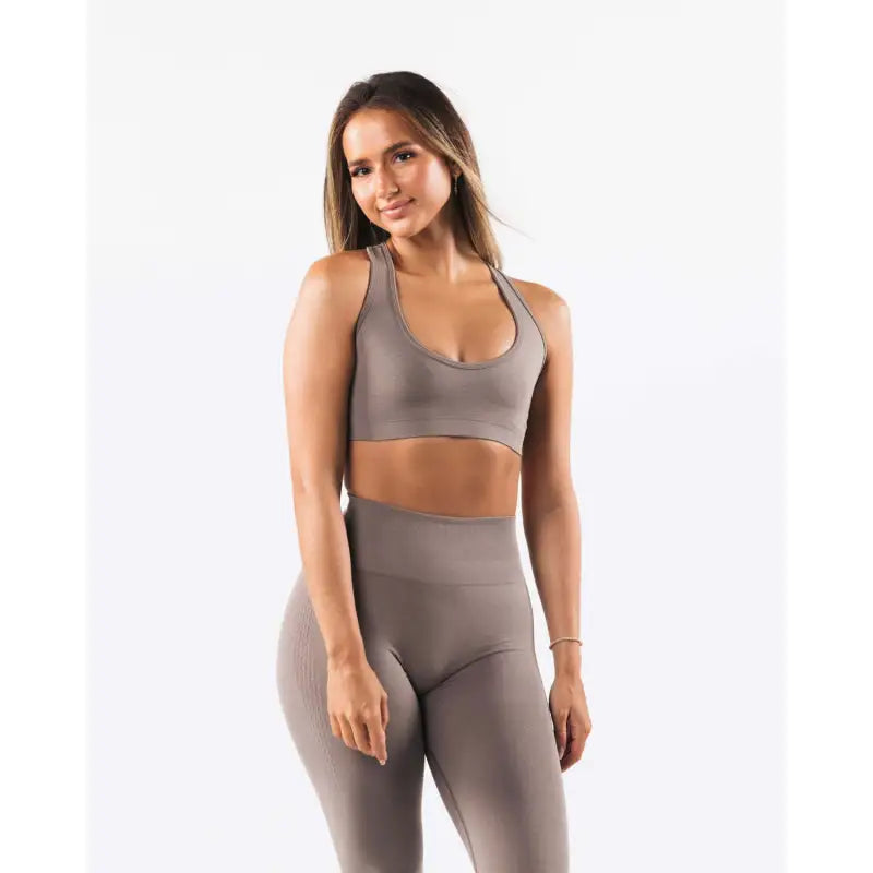Yoga Hollow-out Sports Bra and Pants Set WEM Support (www.WEM.support)