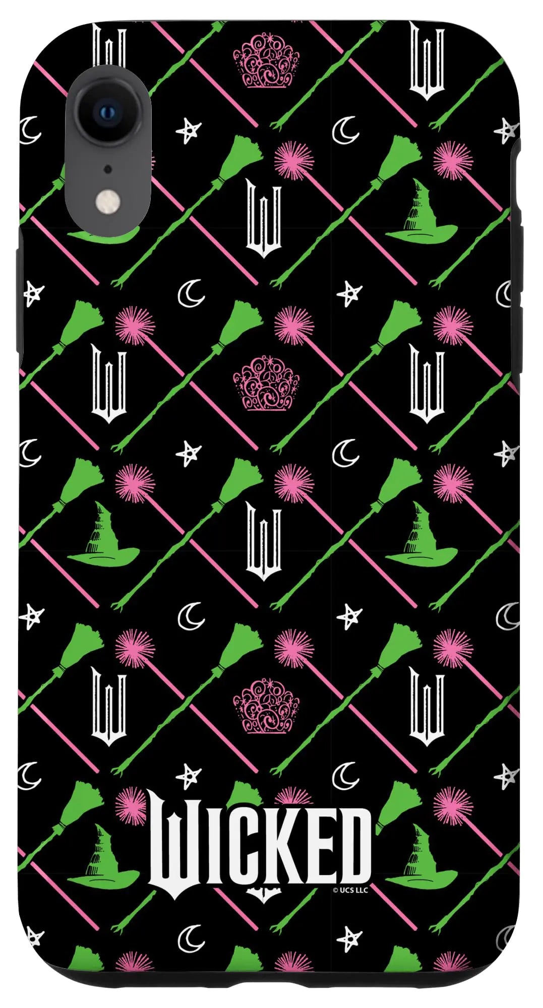 iPhone 14 Plus Wicked Broomsticks & Wands All Over Print Case