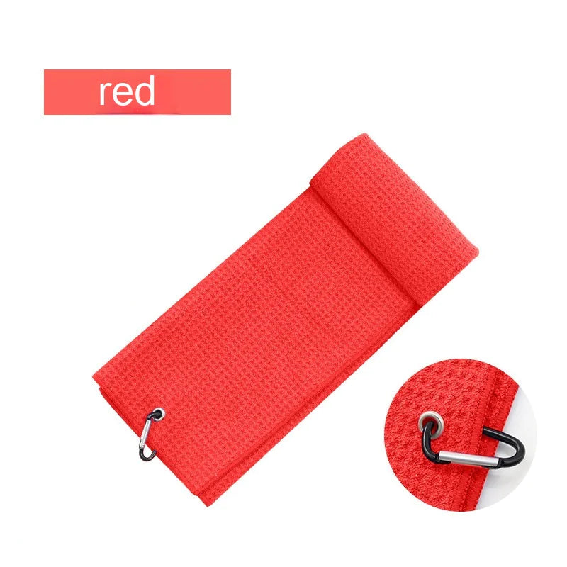 Waffle Golf Ball Cleaning Towel HejK.com Marketplace LLC